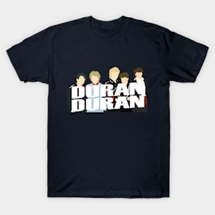 Duran Duran Silhouette A3 T-Shirt